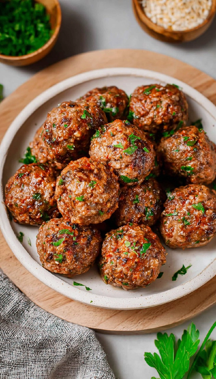 Meaty Vegan Meatballs Gluten-Free