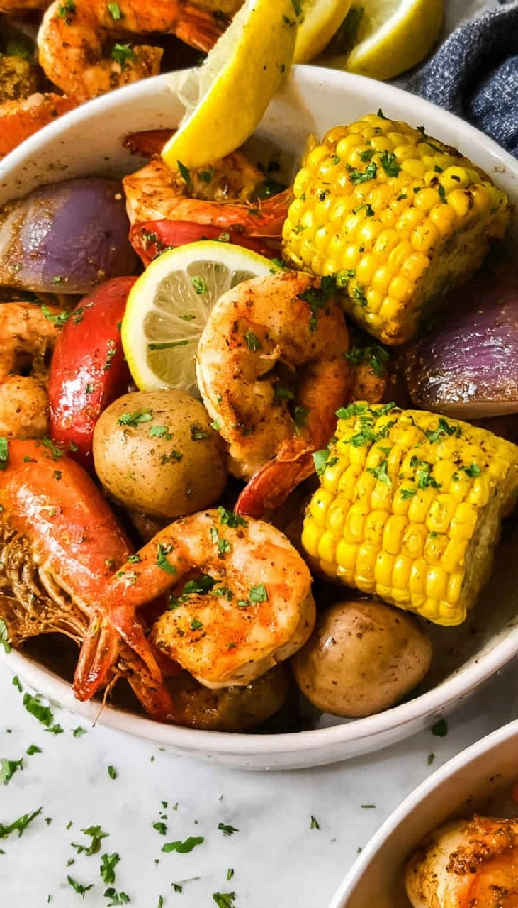 Sheet Pan Shrimp Boil