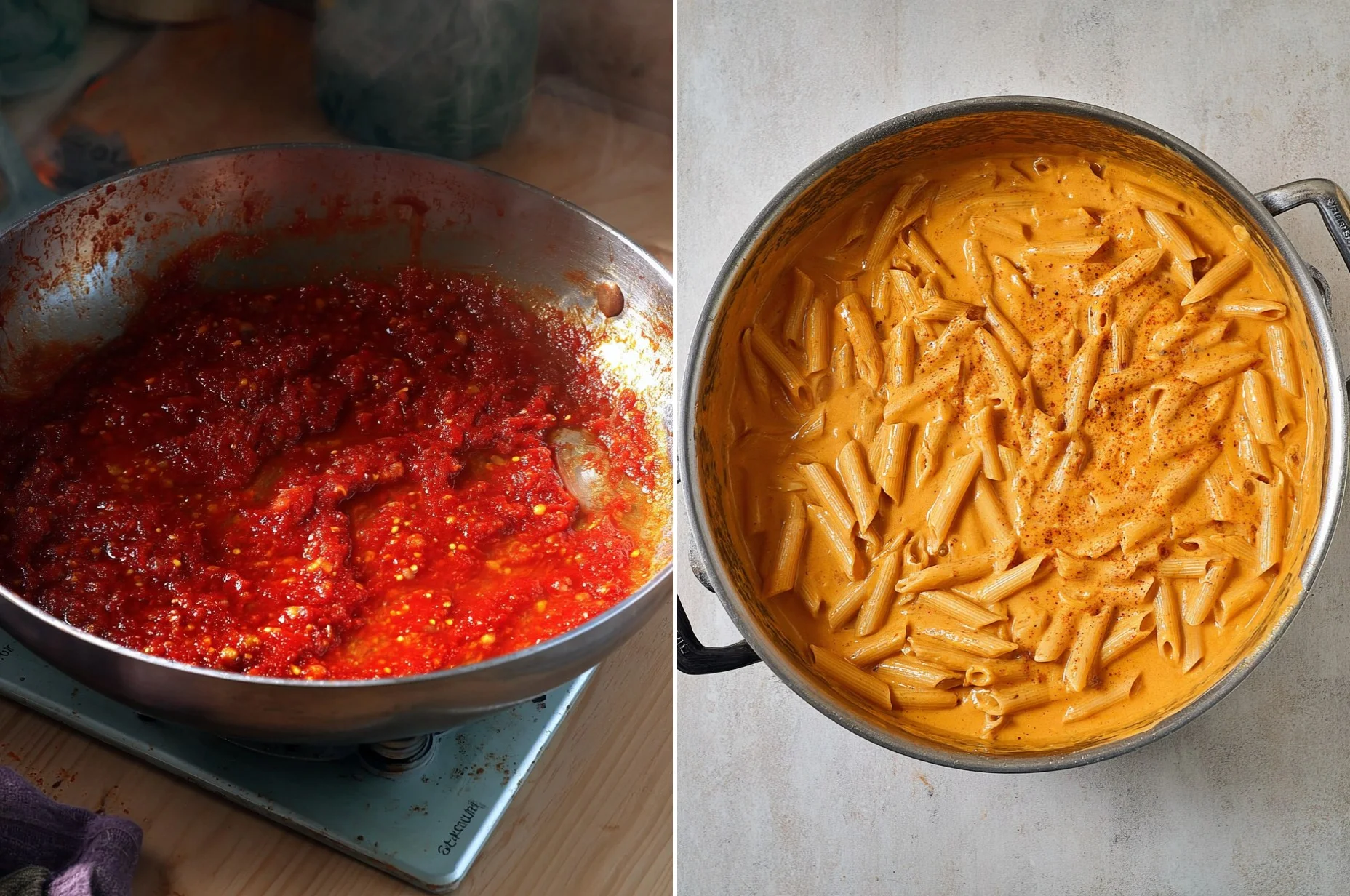 Spicy Pasta alla Vodka