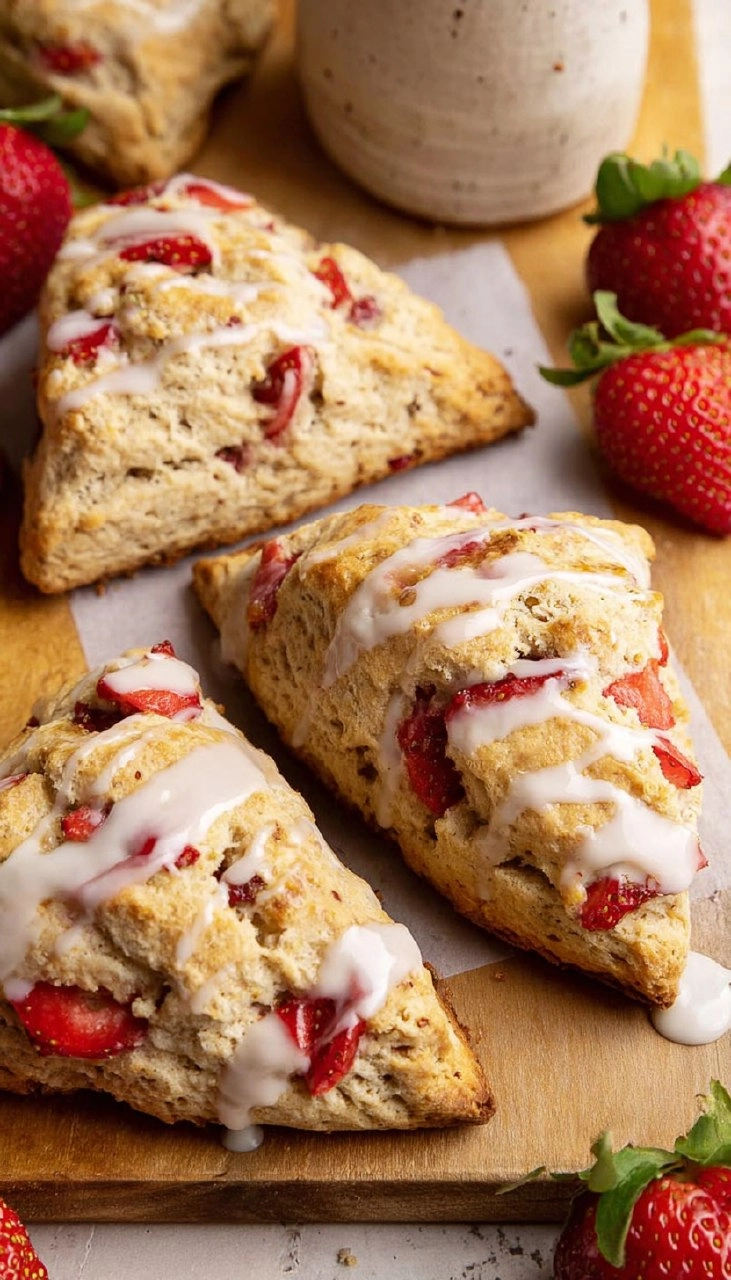 Strawberry Scones 147 Strawberry Scones