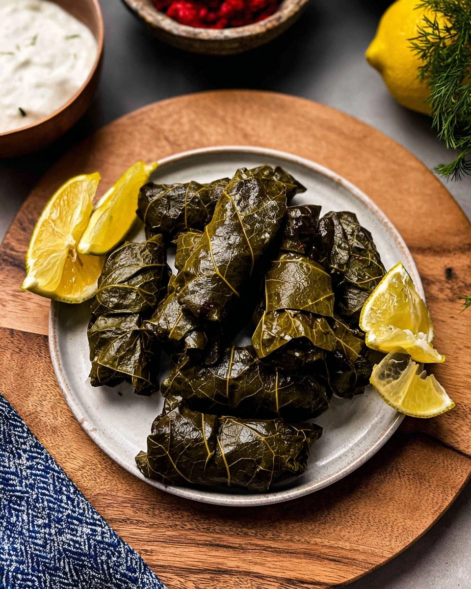 Stuffed Grape Leaves