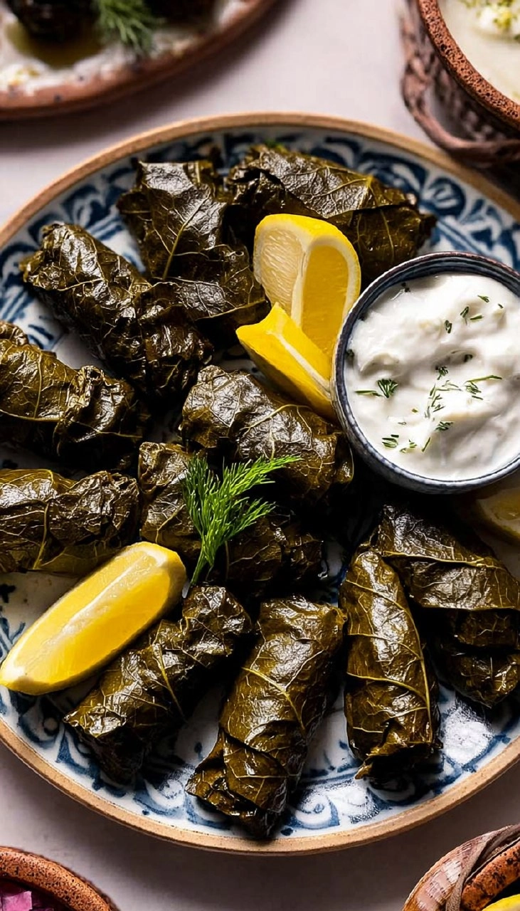 Stuffed Grape Leaves
