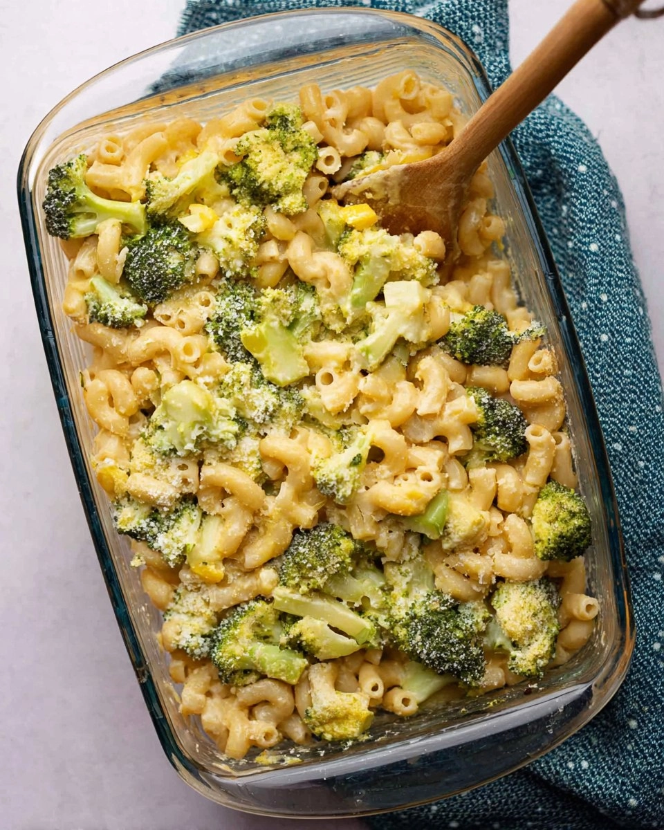 Vegan Lemon Baked Pasta with Broccoli