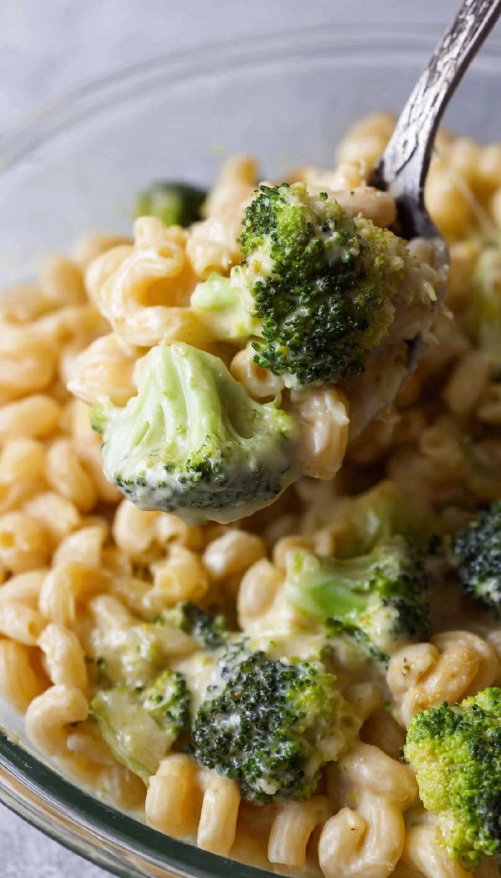 Vegan Lemon Baked Pasta with Broccoli