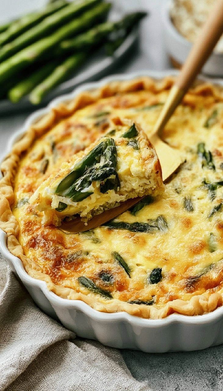 Asparagus Quiche 84 Asparagus Quiche