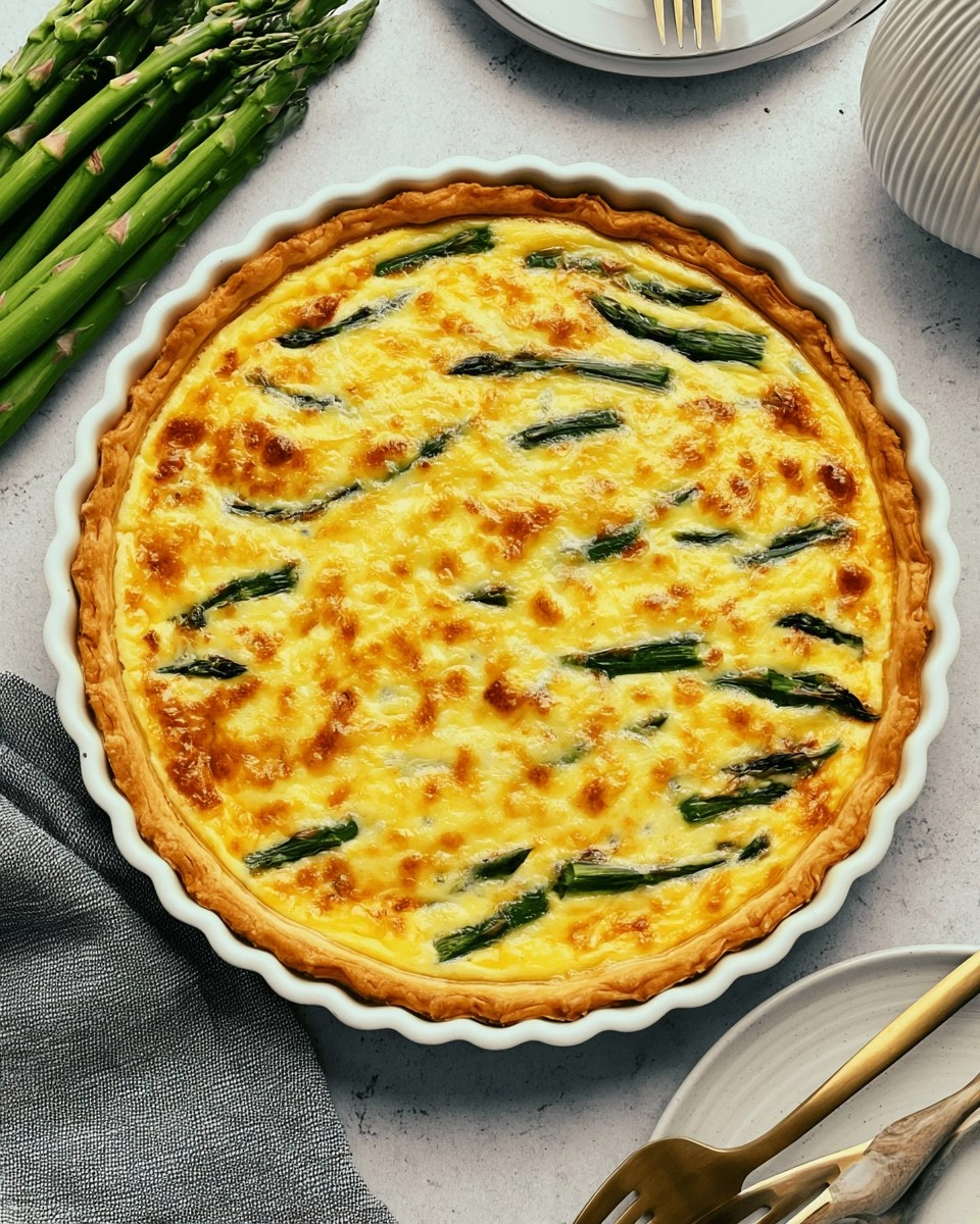 Asparagus Quiche 85 Asparagus Quiche