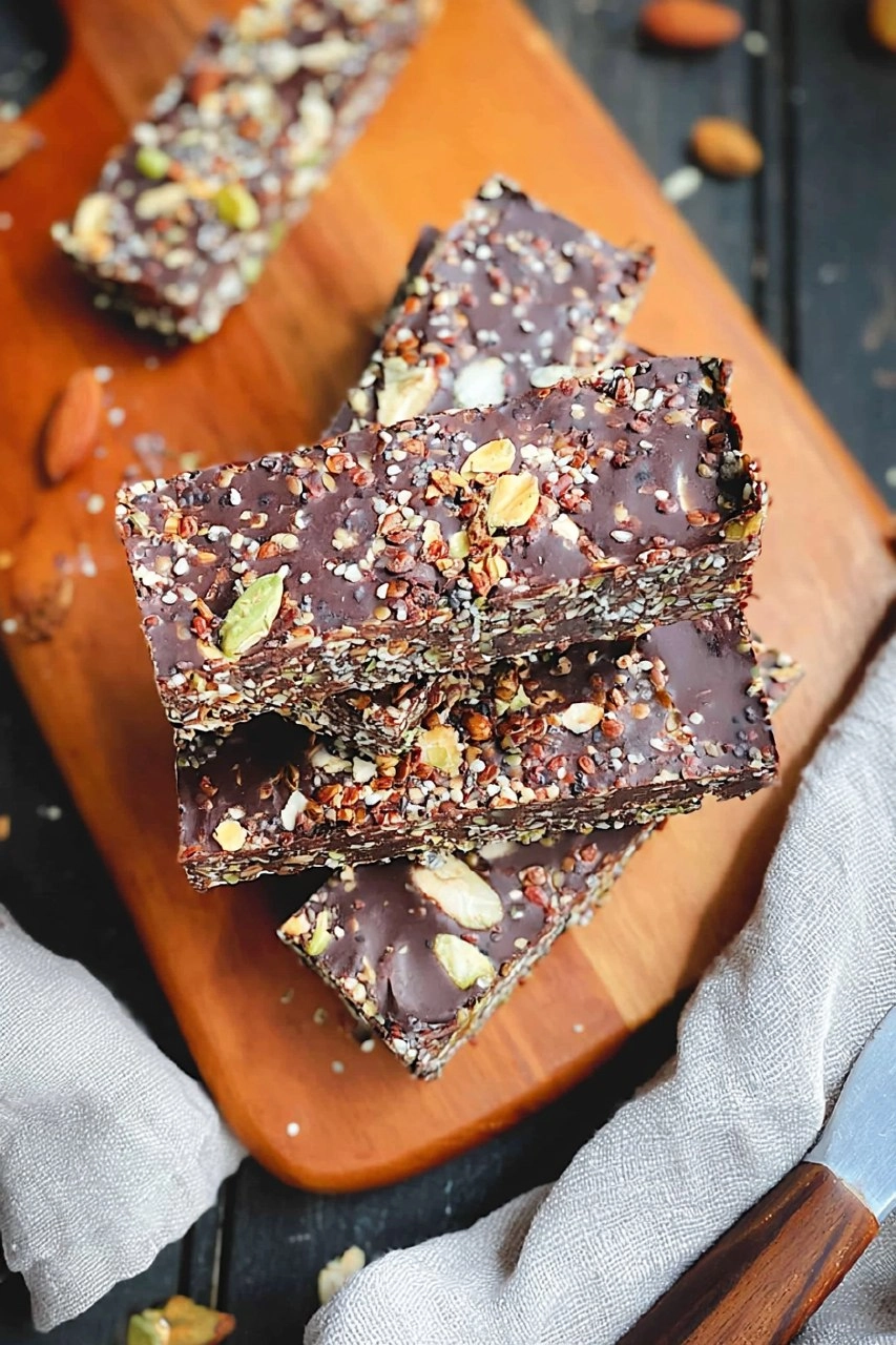 Chocolate Super Seed Fudge Bars 112 Chocolate Super Seed Fudge Bars