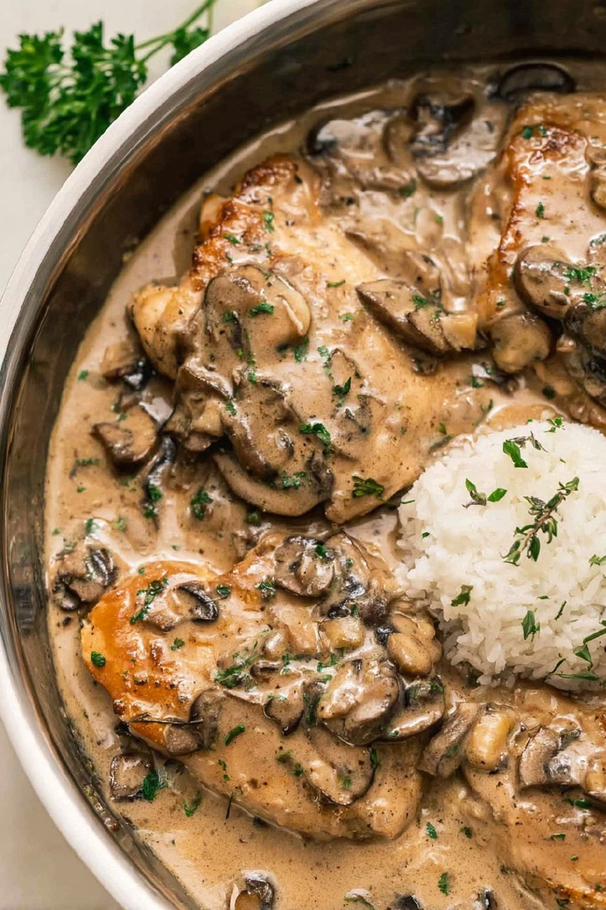 Creamy Chicken Marsala 107 Creamy Chicken Marsala