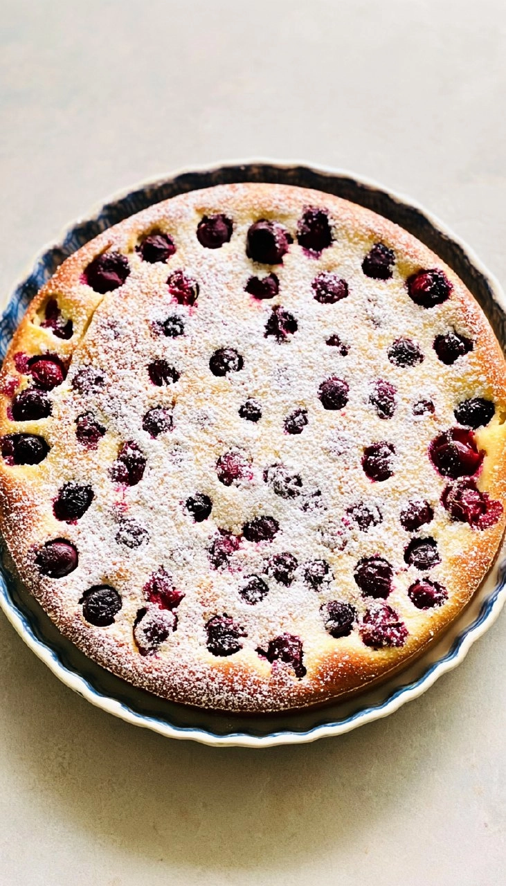 French Clafoutis {Cherries & Raspberries} 105 French Clafoutis {Cherries & Raspberries}