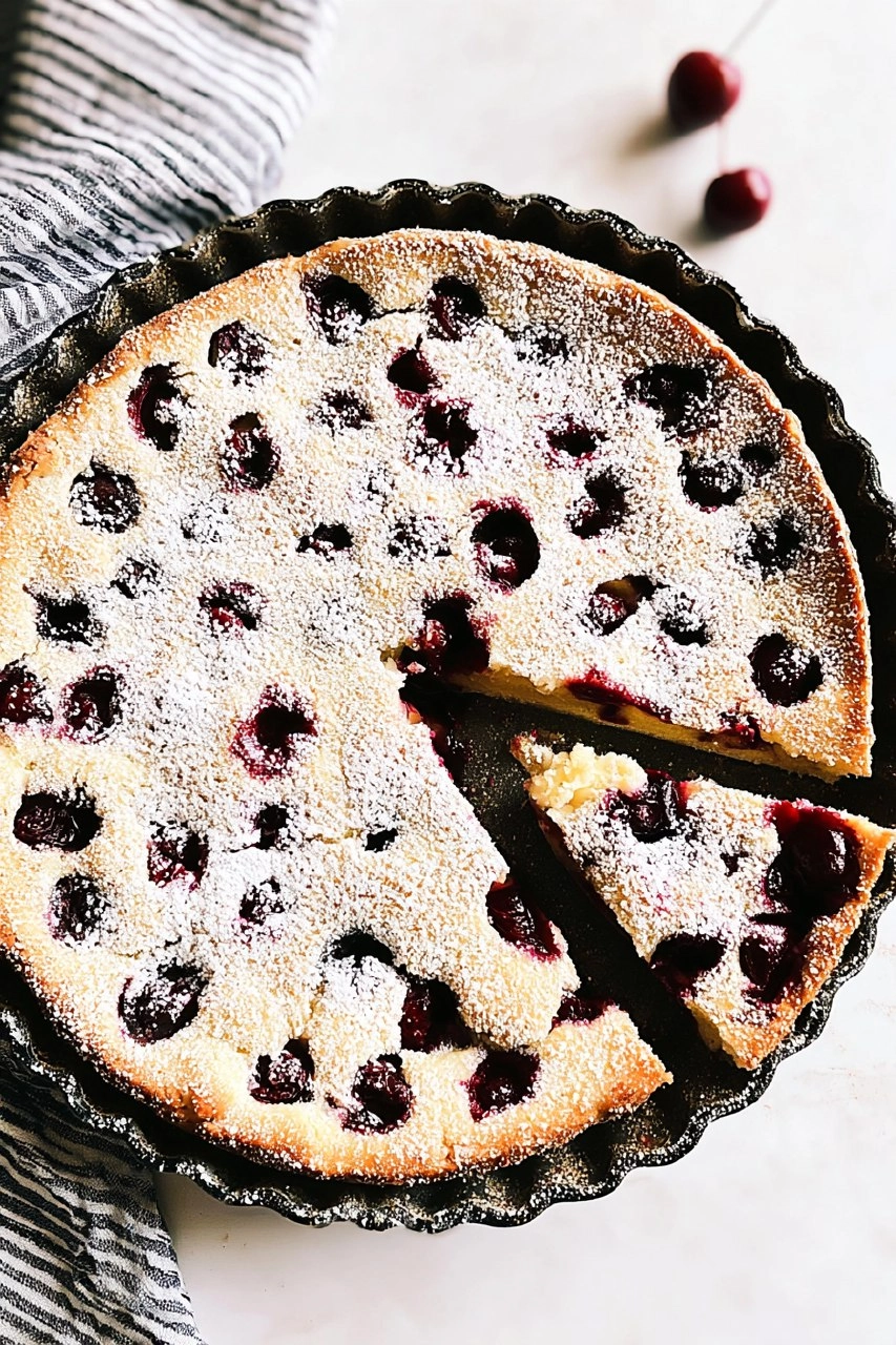 French Clafoutis {Cherries & Raspberries} 107 French Clafoutis {Cherries & Raspberries}