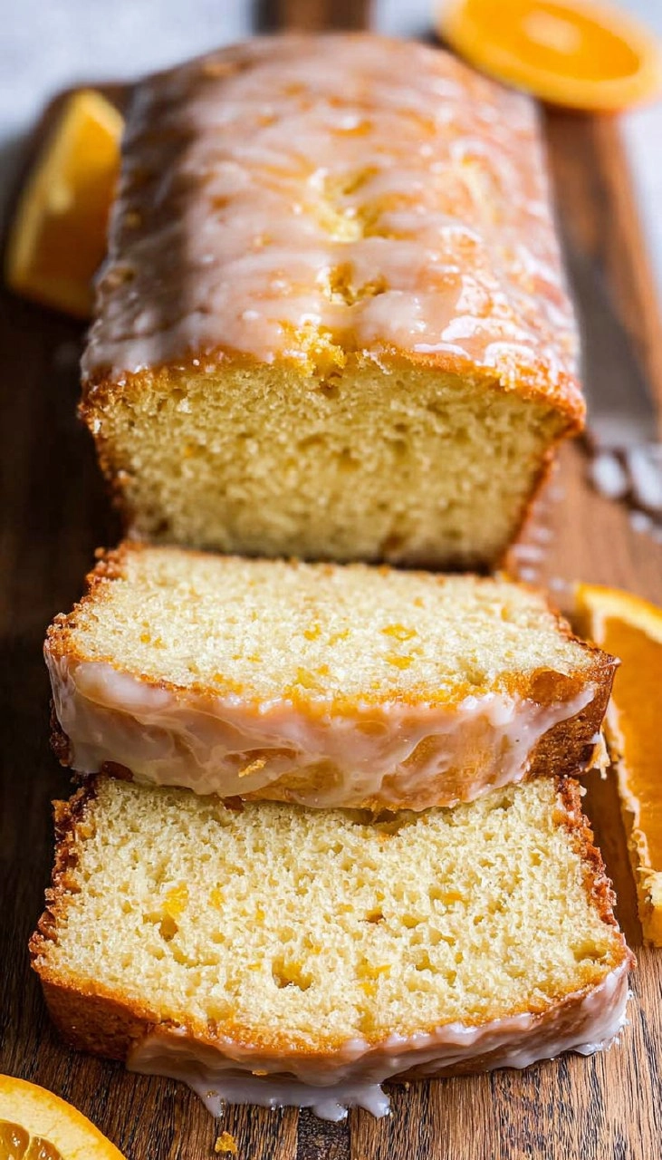 Glazed Orange Loaf