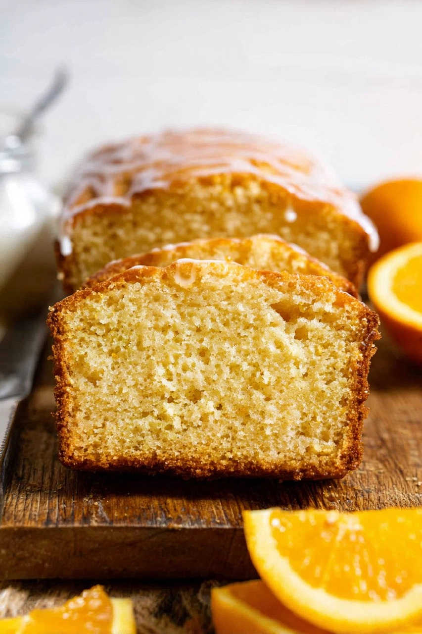 Glazed Orange Loaf
