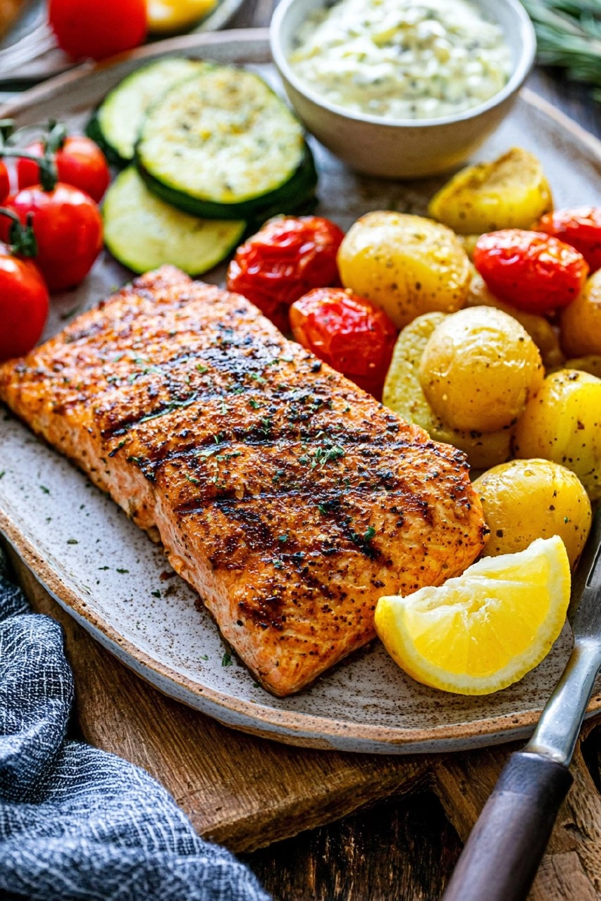 Grilled Salmon