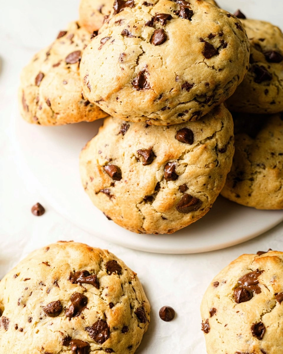 Levain Bakery Style Thick Chocolate Chip Cookies