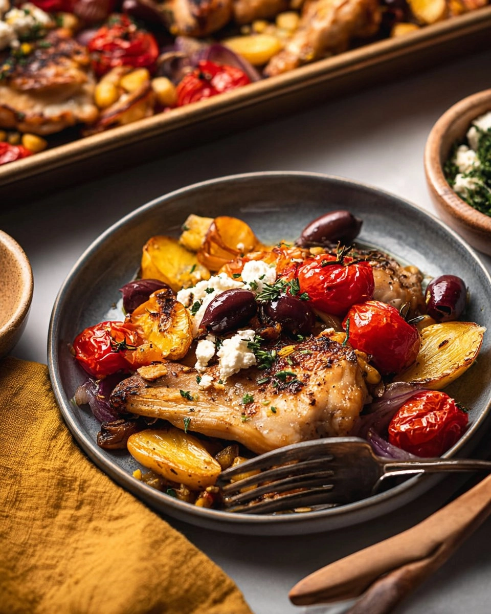 Mediterranean Sheet Pan Chicken 116 Mediterranean Sheet Pan Chicken