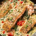 Tuscan-Salmon-Skillet-Recipe